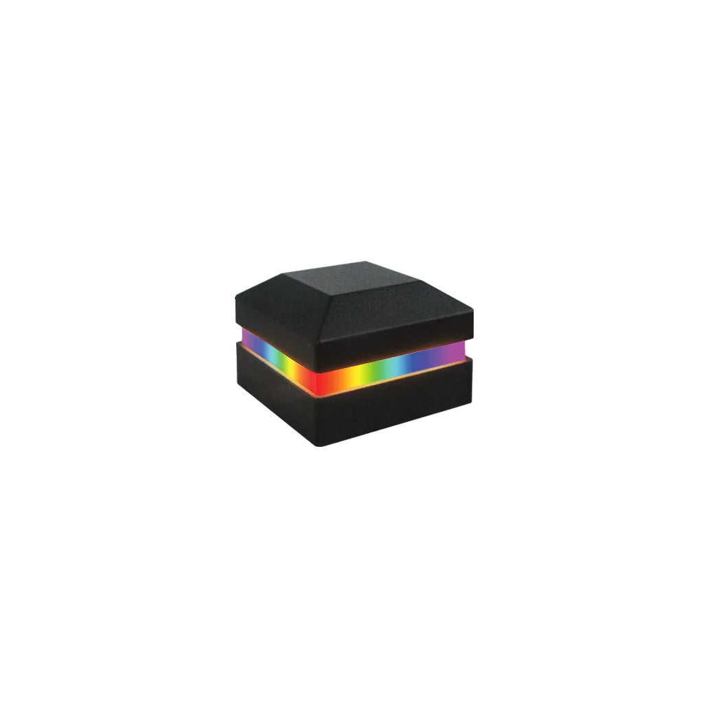 Aluminum Color Changing LED Post Cap Light (2", 2.5") - Free Shipping
