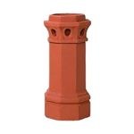 Clay Chimney Caps, flues and firebricks, fireplace products, masonry products