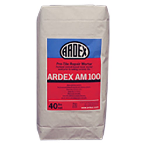 ardex AM 100 rapid set repair, bagged material, masonry products