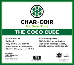 CoCo cube, coco coir, gardening products, landscaping products