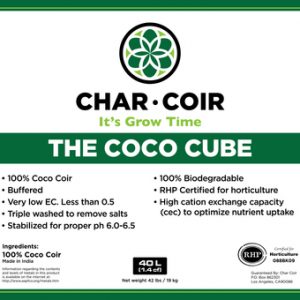 CoCo cube, coco coir, gardening products, landscaping products