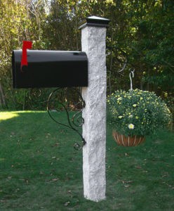 granite mailbox posts rock, granite post and benches, stone, stone products