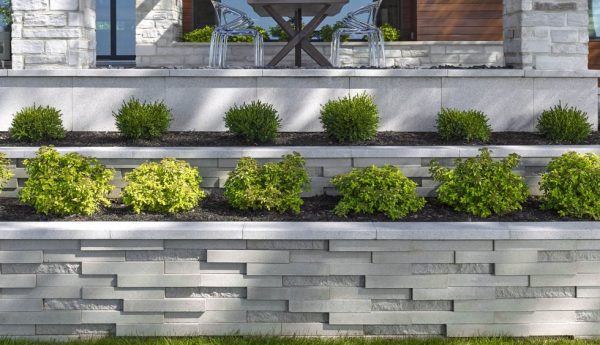 graphix wall, techo bloc walls, retaining wall systems, landscaping products