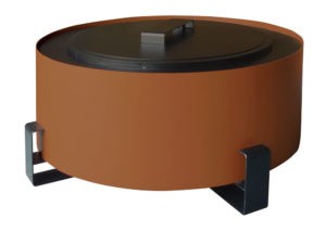 Luxeve smokeless fire pit, rust, grills and inserts, fire pits, landscaping products