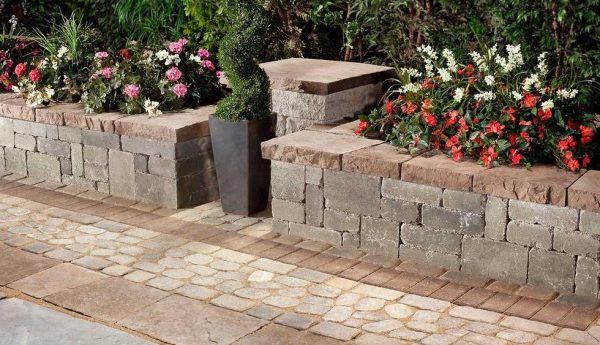 Manchester wall, techo bloc walls, retaining wall systems, landscaping products