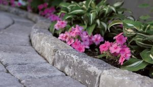 pietra concrete edging, concrete curbing and coping, concrete pavers, landscaping products