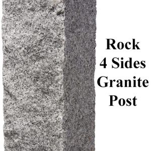 Rock 4 Sides, granite post and benches, stone, stone products