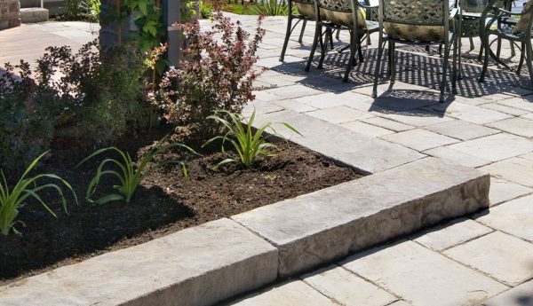 Rocka concrete Edging, concrete curbing and coping, concrete pavers, landscaping products