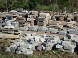 Salvaged granite, salvaged stone, stone products, 2