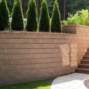 suprema wall, techo bloc walls, retaining wall systems, landscaping products