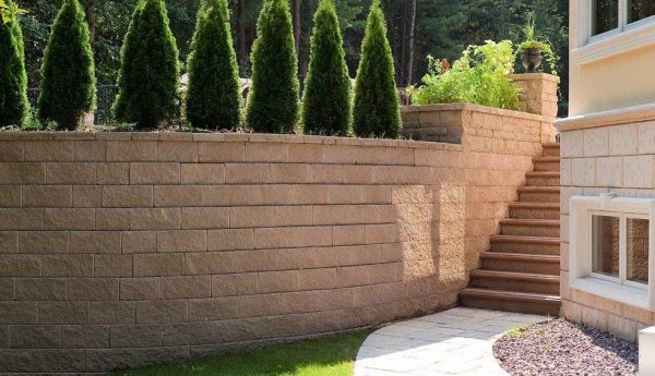 suprema wall, techo bloc walls, retaining wall systems, landscaping products