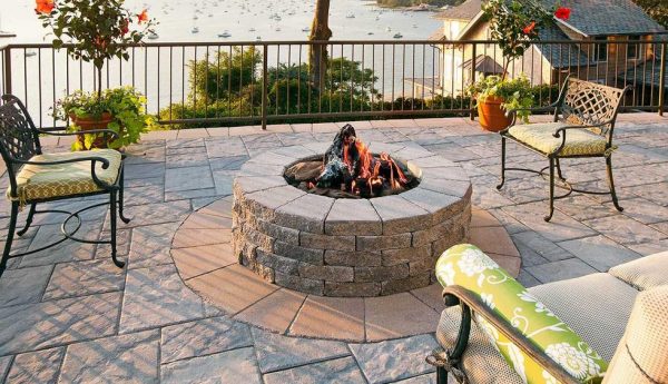 Valencia firepit, Techo Bloc, Fire pits, grills, inserts, landscaping products
