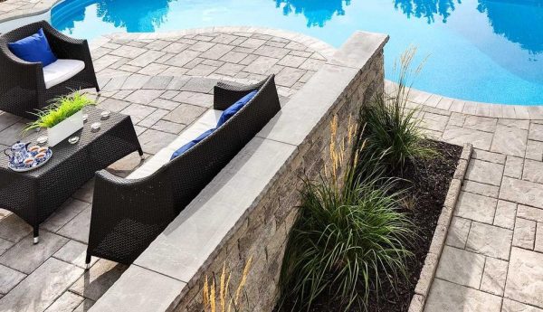 York cap, techo bloc caps, retaining wall systems, landscaping products