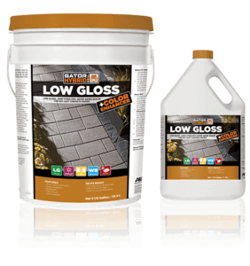gator hybrid seal low gloss and color enhancer, alliance products, pavers sealers and cleaners, concrete pavers, landscaping products