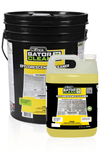 gator efflorescence cleaner, pavers sealers and cleaners, concrete pavers, landscaping products