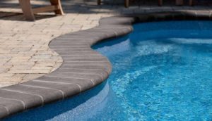 Bullnose Coping, concrete curbing and coping, pavers, landscaping products