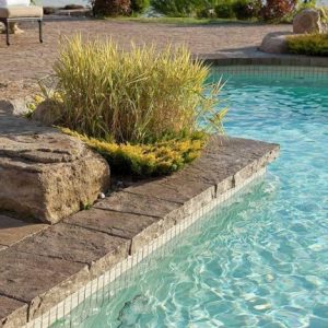 PORTOFINO coping, concrete curbing and coping, pavers, landscaping products