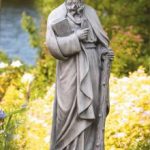 St. Jude garden statue by Massarelli, religious, statuary