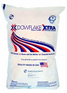 Dow Calcium Flakes, ice melt, landscaping