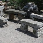 Camosse Stone Benches