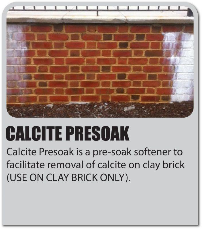 Calcite Presoak product block new construction