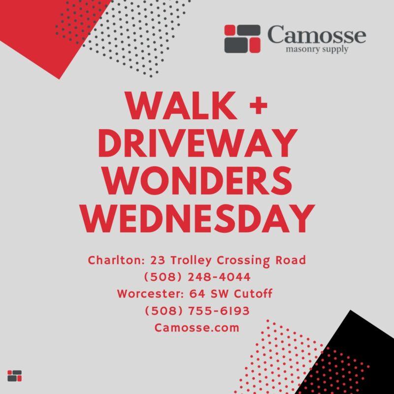 Walk + Driveway Wonders Wednesday – 11/22