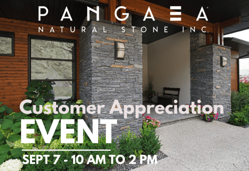 Pangaea Natural Stone Customer Appreciation Event Sept. 7th